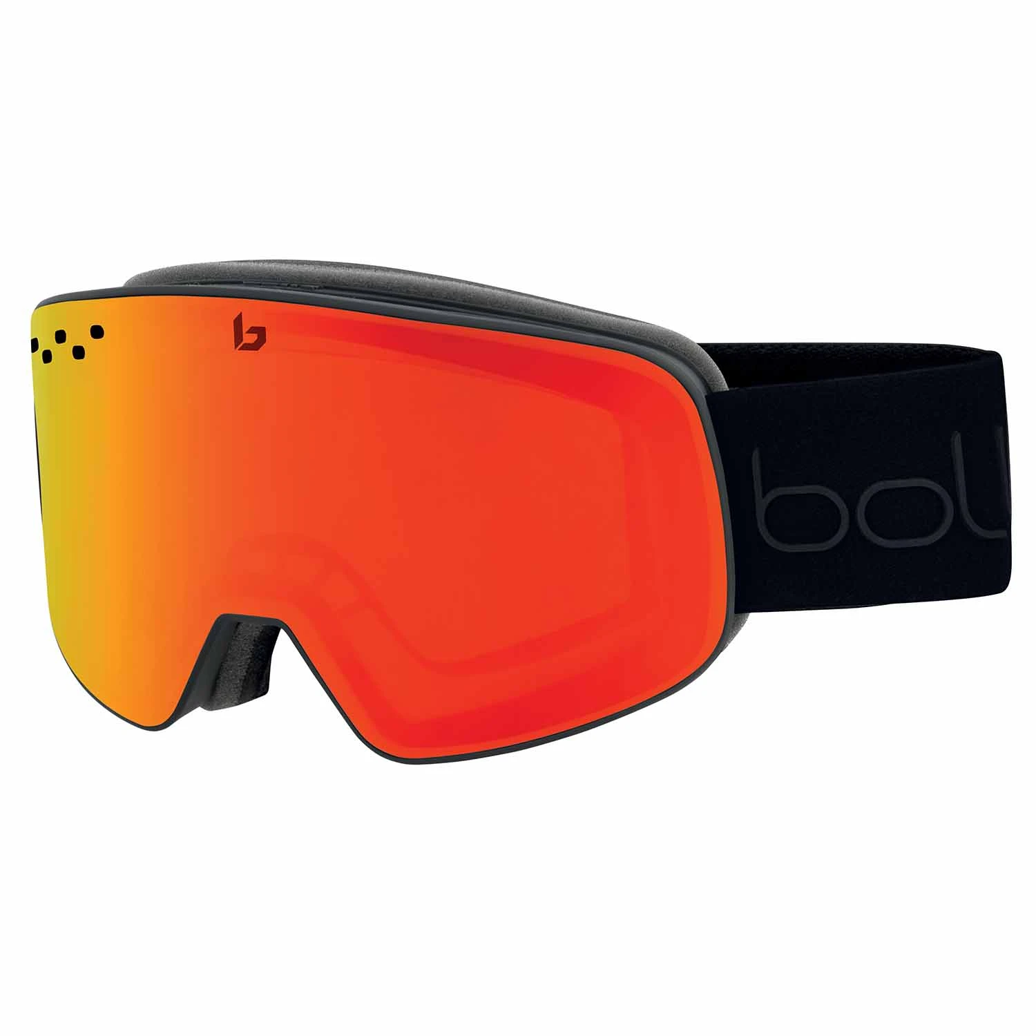 Bolle Nevada Black Corp Matte Ski Goggles 1 Bolle Nevada Black Corp Matte Ski Goggles